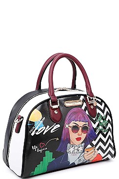 STYLISH BOWLER BAG INSPIRED BY Nicole Lee