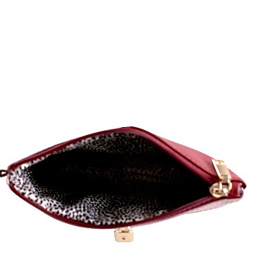 THREE TONE SATCHEL WRISTLET SET