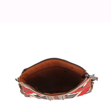 Western Tribal Fringe Crossbody Bag