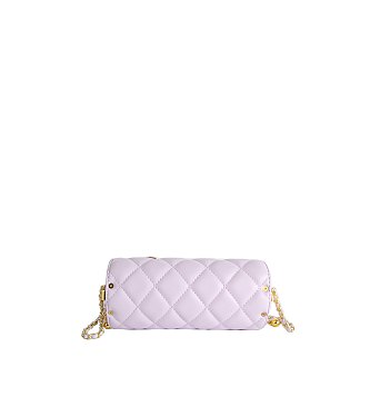 Lucky Charm Quilted Flap Crossbody Bag