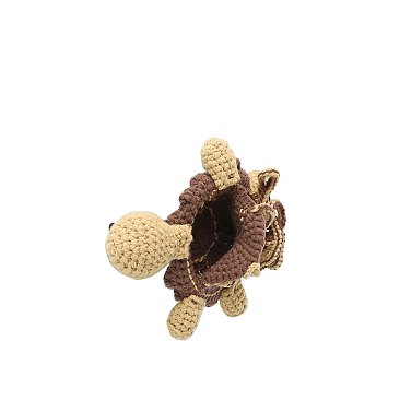 Crochet Tortoise Turtle Crossbody Bag
