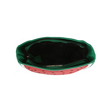 Fruit Half Moon Crossbody Bag