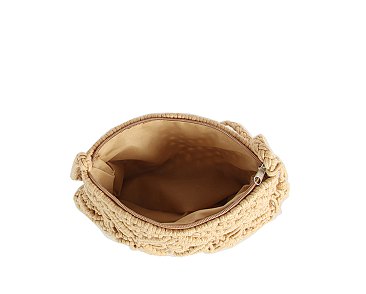 Macrame Hand-Woven Knitted Crossbody Bag