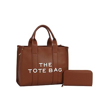THE TOTE BAG Small Tote Satchel