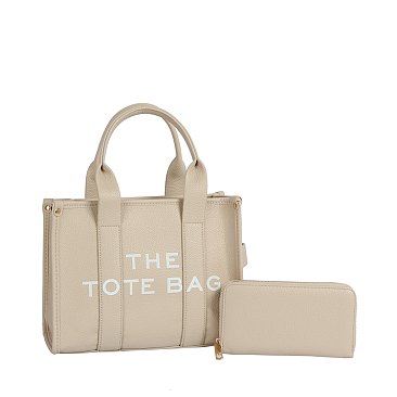 THE TOTE BAG Large Tote Satchel