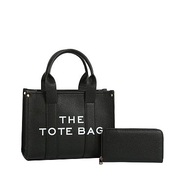 THE TOTE BAG Large Tote Satchel