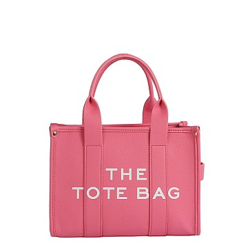 THE TOTE BAG Large Tote Satchel