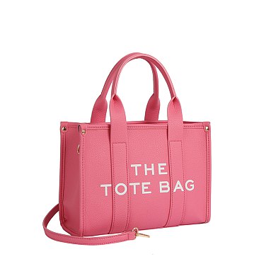 THE TOTE BAG Large Tote Satchel