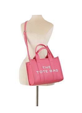 THE TOTE BAG Large Tote Satchel