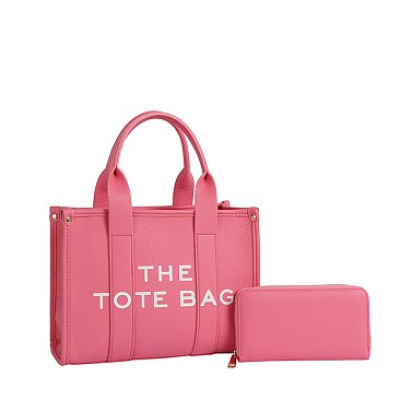 THE TOTE BAG Large Tote Satchel