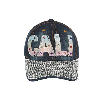 NYC Denim Bling Cap