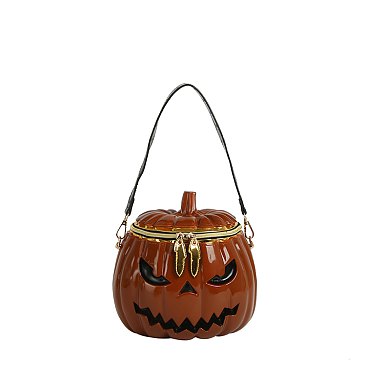 Halloween Pumpkin Jack Satchel Crossbody Bag