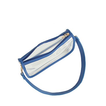 See Thru Chain Link Shoulder Bag