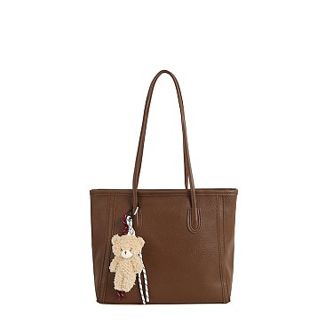 Fashion Shopper with Bag Charm