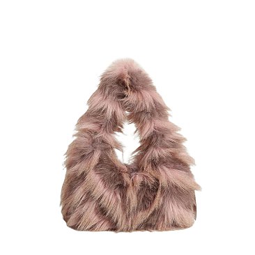 Furry Shoulder Bag Hobo