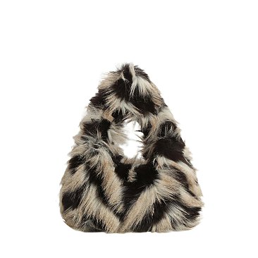 Furry Shoulder Bag Hobo