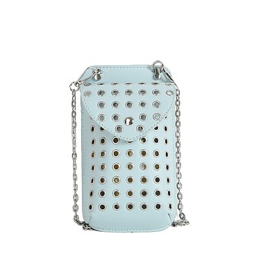 Fashion Rivet Cell Phone Case Crossbody Bag