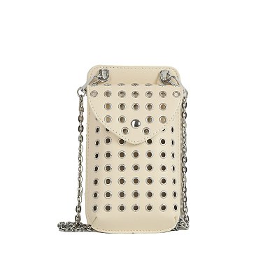 Fashion Rivet Cell Phone Case Crossbody Bag