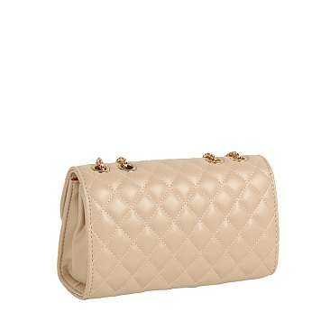 Lucky Charm Quilted Shoulder Bag