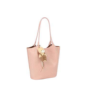 Bag Charm Woven 2-in-1 Shopper