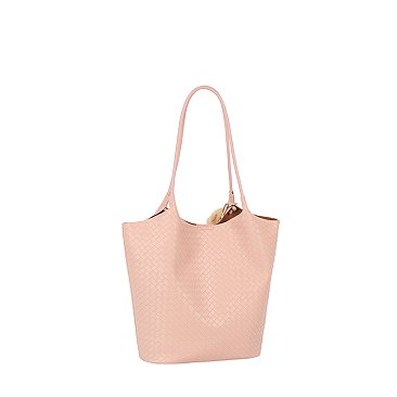 Bag Charm Woven 2-in-1 Shopper
