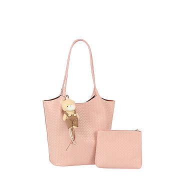 Bag Charm Woven 2-in-1 Shopper