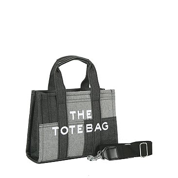 Denim Patchwork THE TOTE BAG
