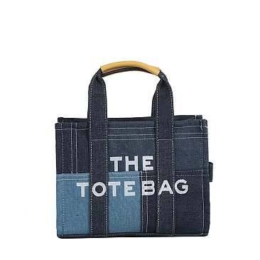 Denim Patchwork THE TOTE BAG