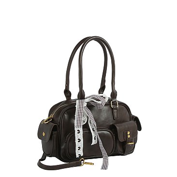 Fashion Bow Boston Satchel