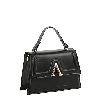 Fashion Flap Satchel Crossbody Bag