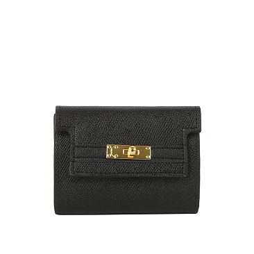 Fashion Flap Tri-fold Wallet