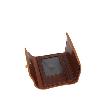 Fashion Flap Tri-fold Wallet