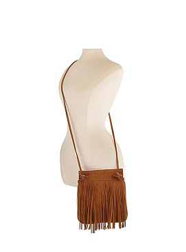 Western Fringe Crossbody Bag