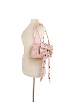 Studded Bow Satchel