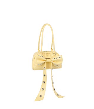 Studded Bow Satchel