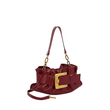 Fashion Buckle Shoulder Bag