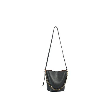 Chain Link Bucket Crossbody Bag