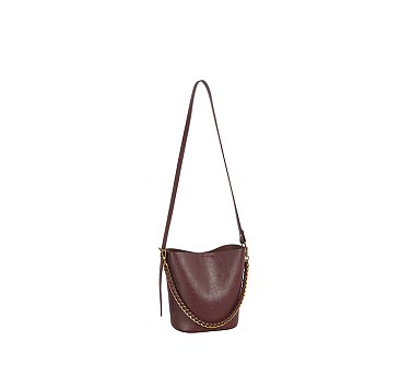 Chain Link Bucket Crossbody Bag