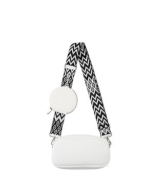 Guitar Strap 2-in-1 Camera Crossbody Bag