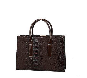 Croc Aligator 3-in-1 Satchel Set