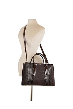 Croc Aligator 3-in-1 Satchel Set