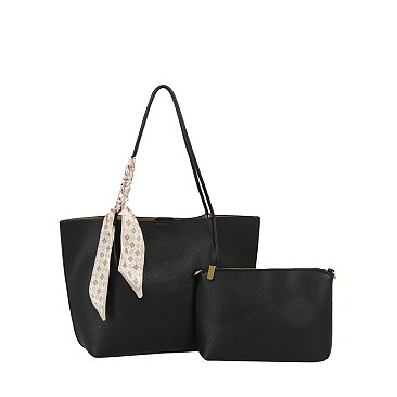 Scarf Top Handle 2-in-1 Tote
