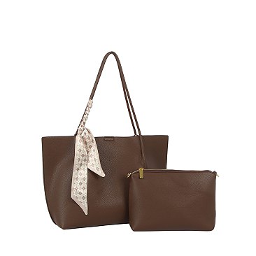 Scarf Top Handle 2-in-1 Tote