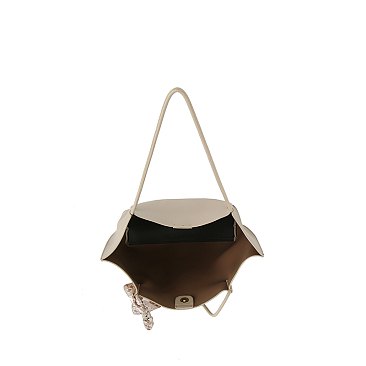 Scarf Top Handle 2-in-1 Tote