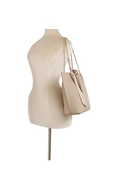 Scarf Top Handle 2-in-1 Tote