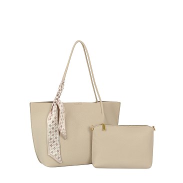 Scarf Top Handle 2-in-1 Tote