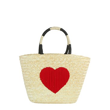 Straw Beach Tote