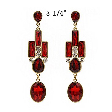 Fashionable Rhinestone Earring SLEY523