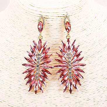 RED ARROW STONE EARRINGS SLEY7434