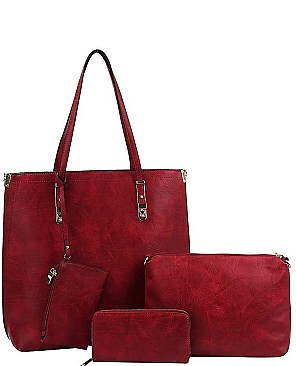 4 IN 1 TOTE WITH LONG STRAP